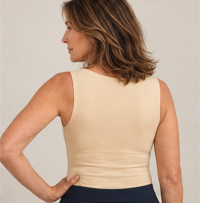 Amelle's Tanks Built-In Bra Comfort Shaper Tank